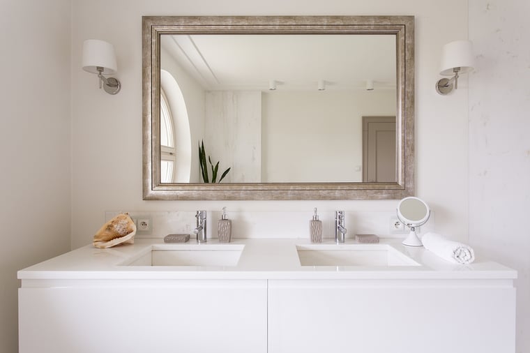 Use These Unique Vanity-mirror Combinations to Add Eye-catching Style to Your Bathroom