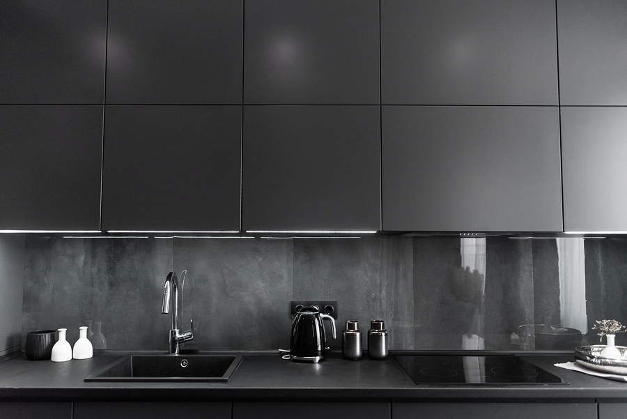 Follow These Tips to Expertly Create an All-black Kitchen